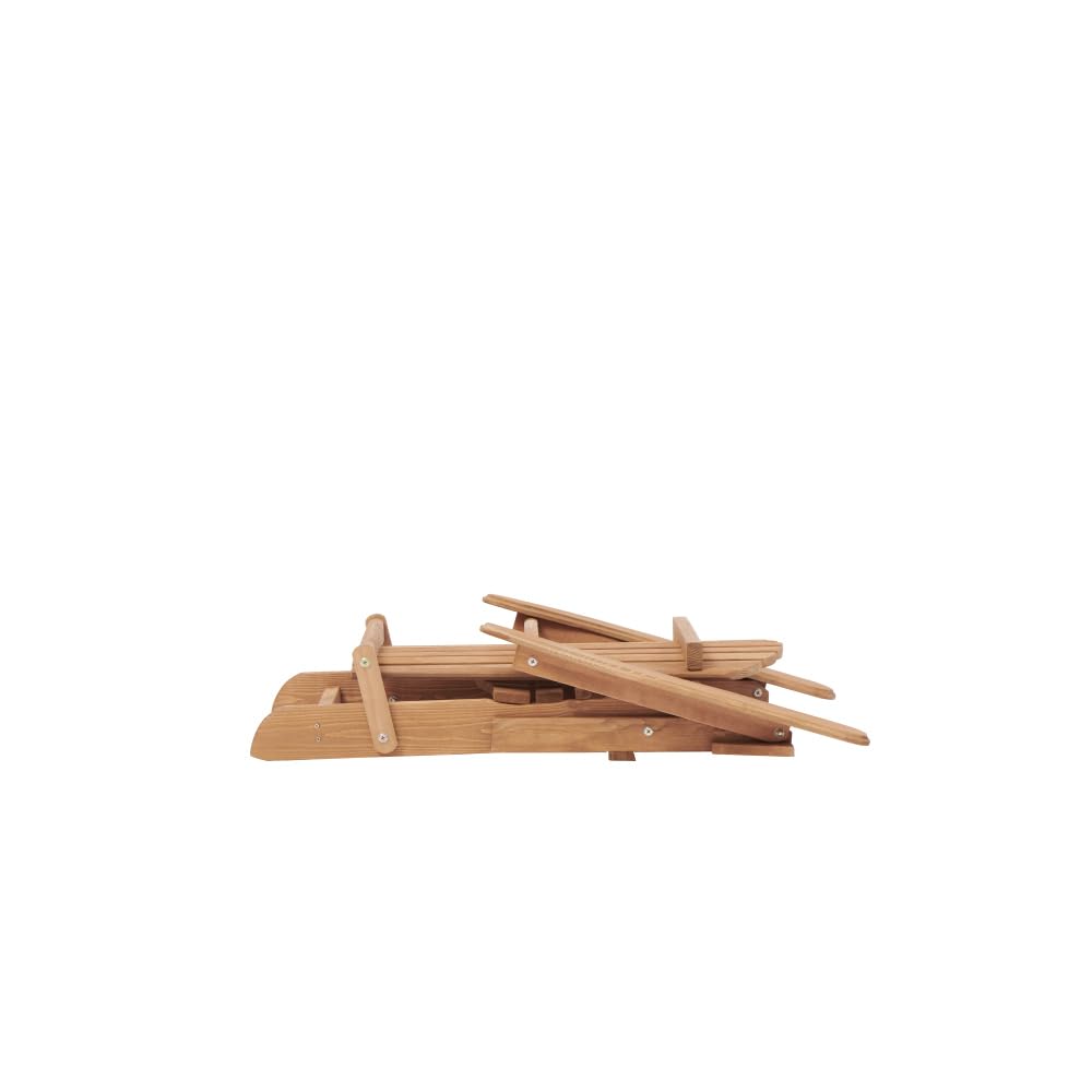 Solid Cedar Wood Folding Adirondack Chair Set of 2 Z9374