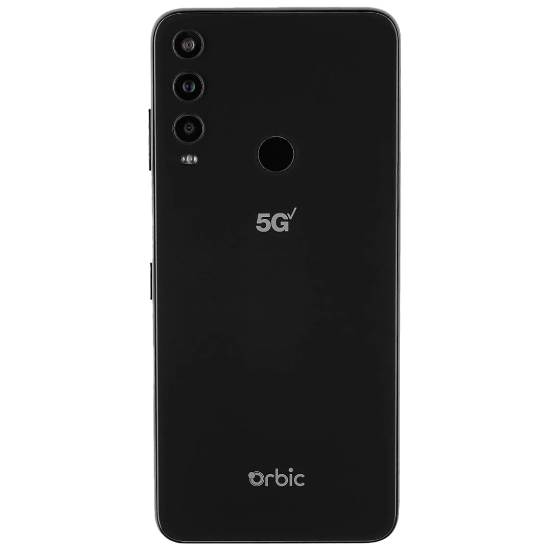 5G Smartphone 64GB 6GB 6.78" HD+ 48MP Triple Camera Black J6942