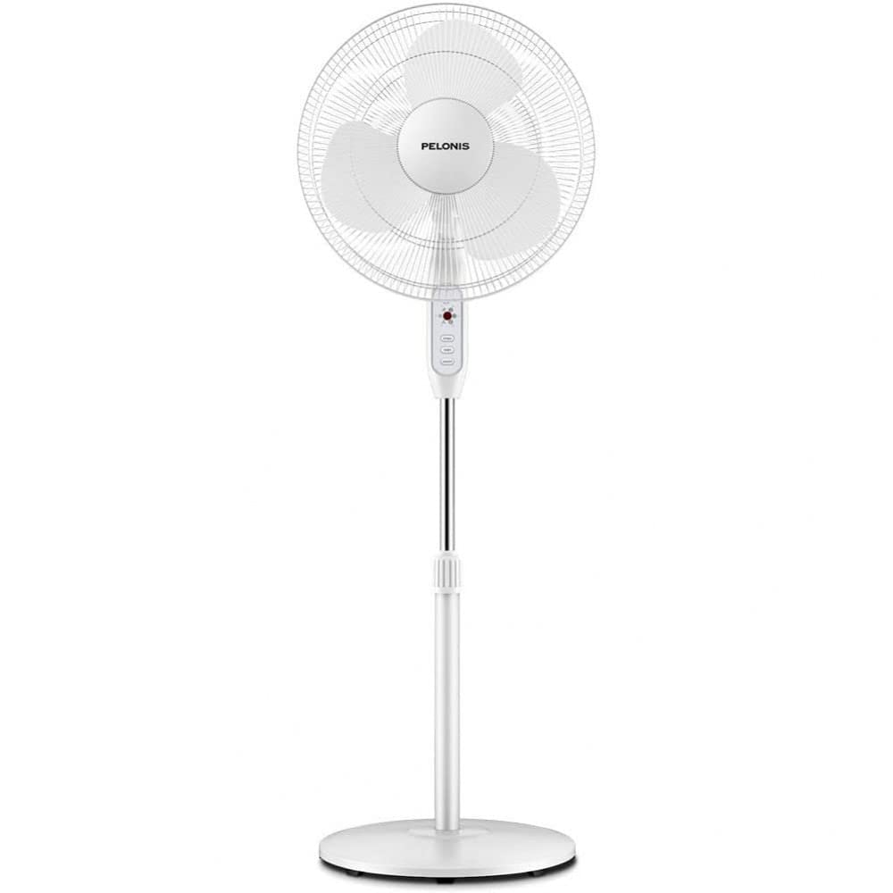 16" Adjustable Oscillating Pedestal Fan with Remote P281078