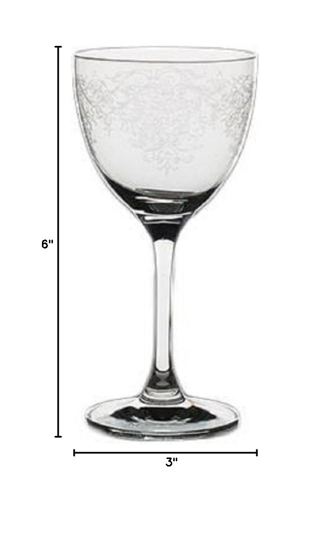 Set of 6 Wine Cocktail Glasses G15843