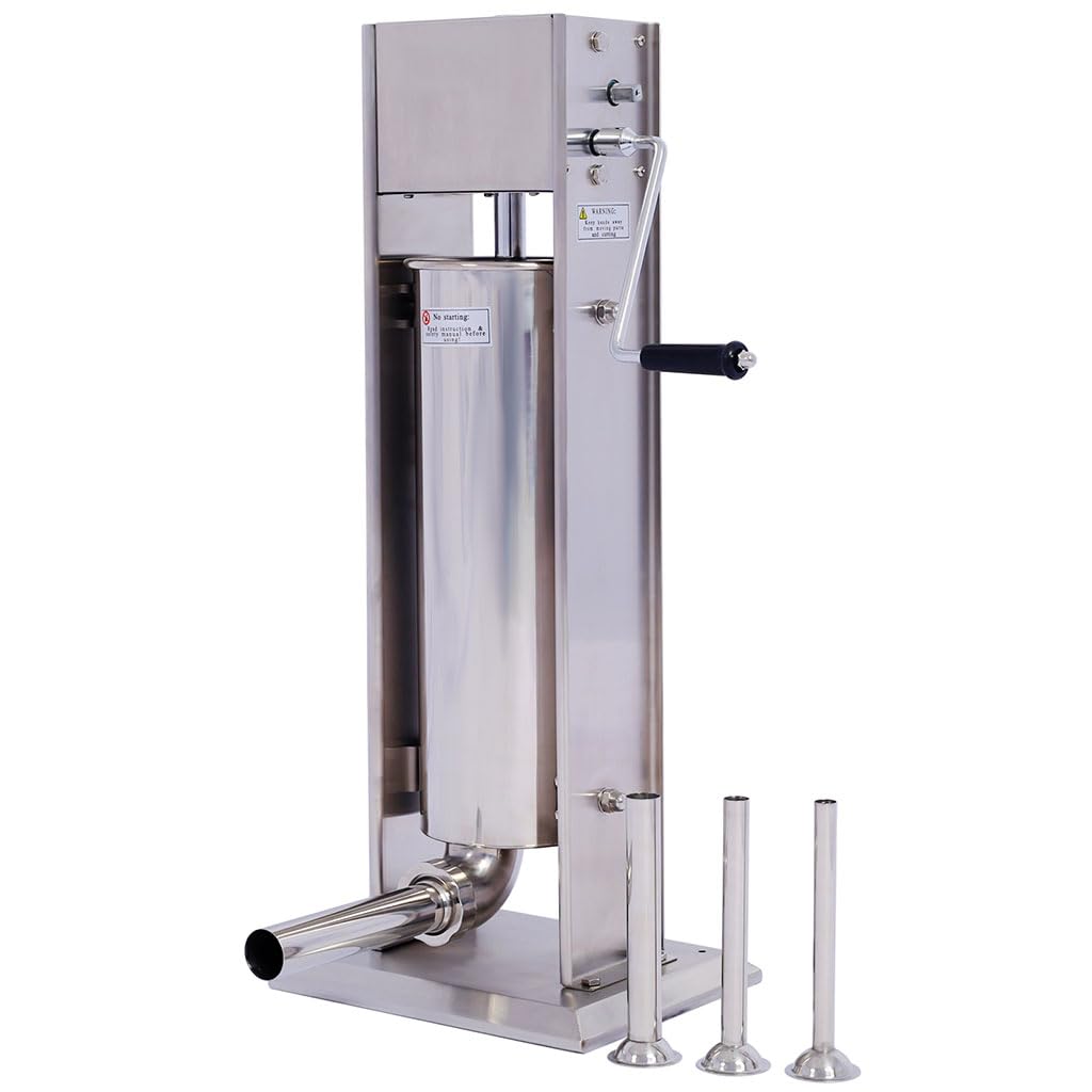 7L Stainless Steel Manual Vertical Sausage Stuffer I443