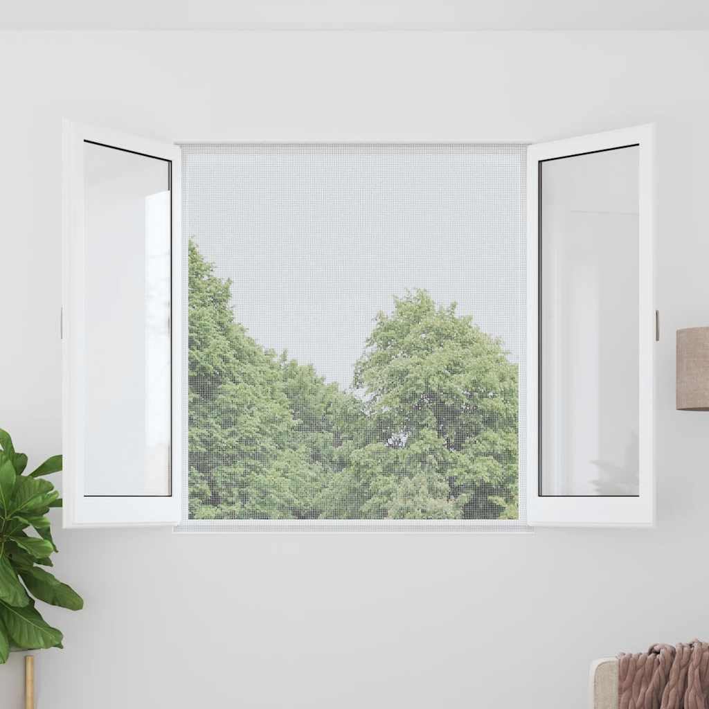 Aluminum Mesh Screen 39.4x196.9 Inches Silver W718383