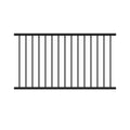 Aluminum Textured Black Line Rail Kit H168