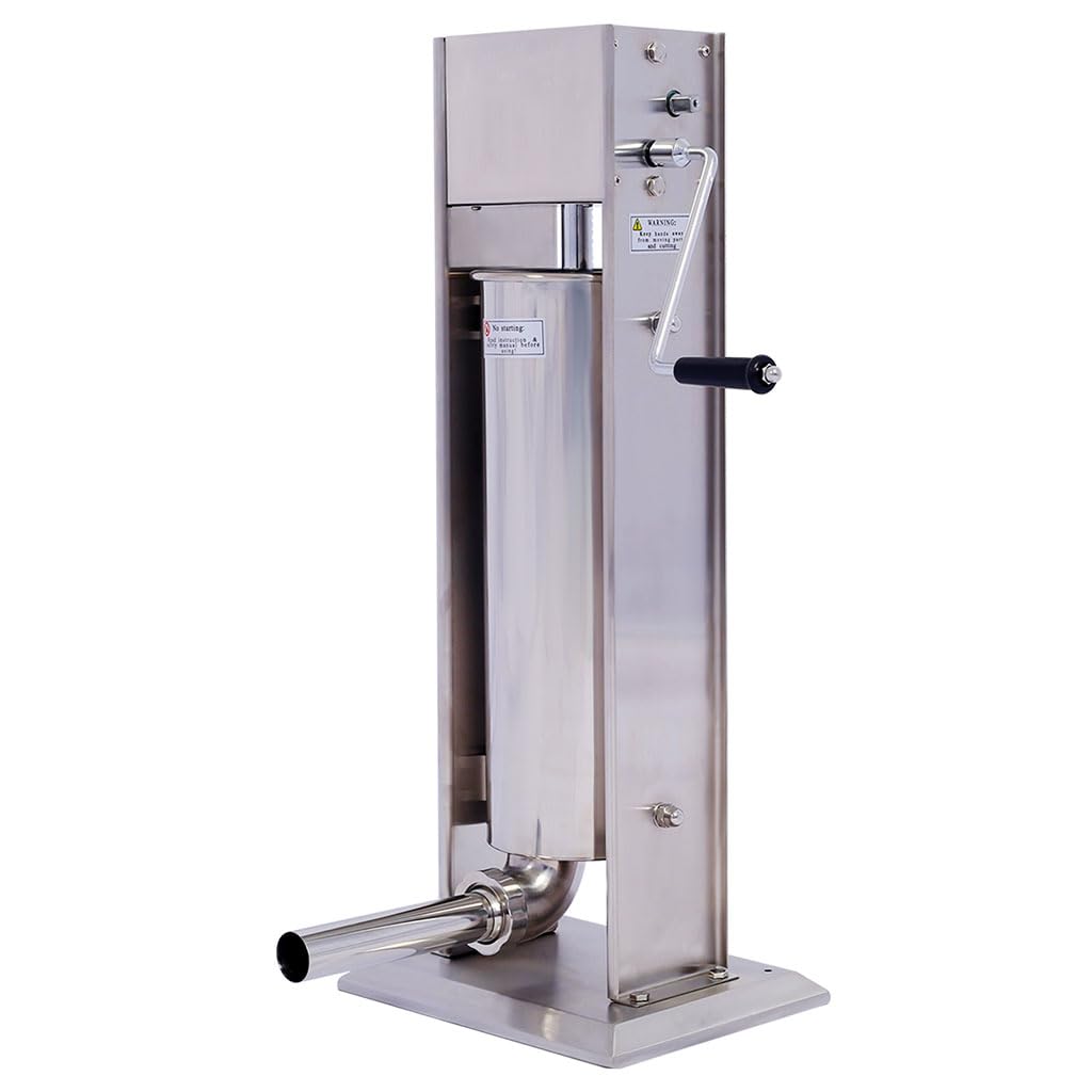 7L Stainless Steel Manual Vertical Sausage Stuffer I443
