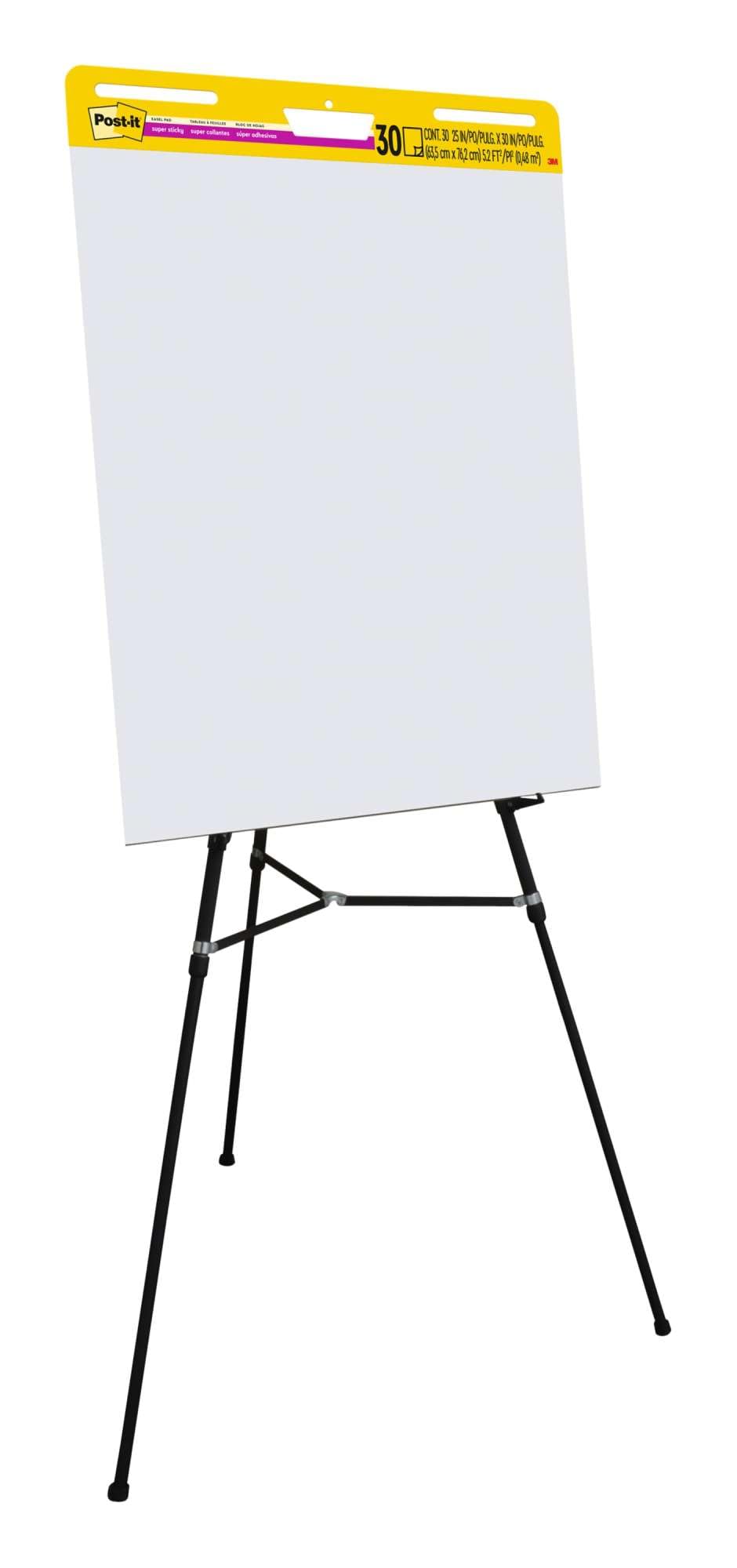 Self-Stick Easel Pad Value Pack, Quadrille Rule, 25 x 30, White, 30 Sheets, 4/Carton W518