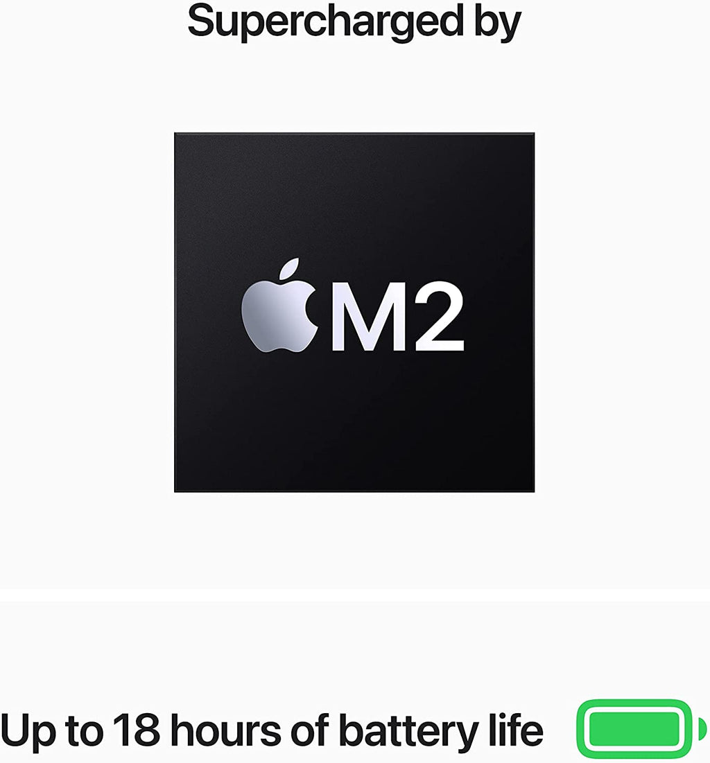 Apple M2 Chip 13.6-inch 8GB RAM 256GB SSD Silver V780