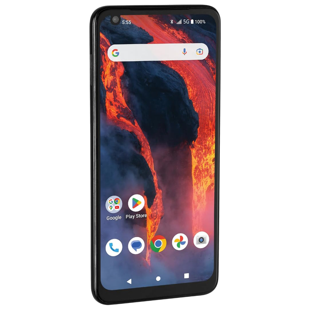 5G Smartphone 64GB 6GB 6.78" HD+ 48MP Triple Camera Black J6942