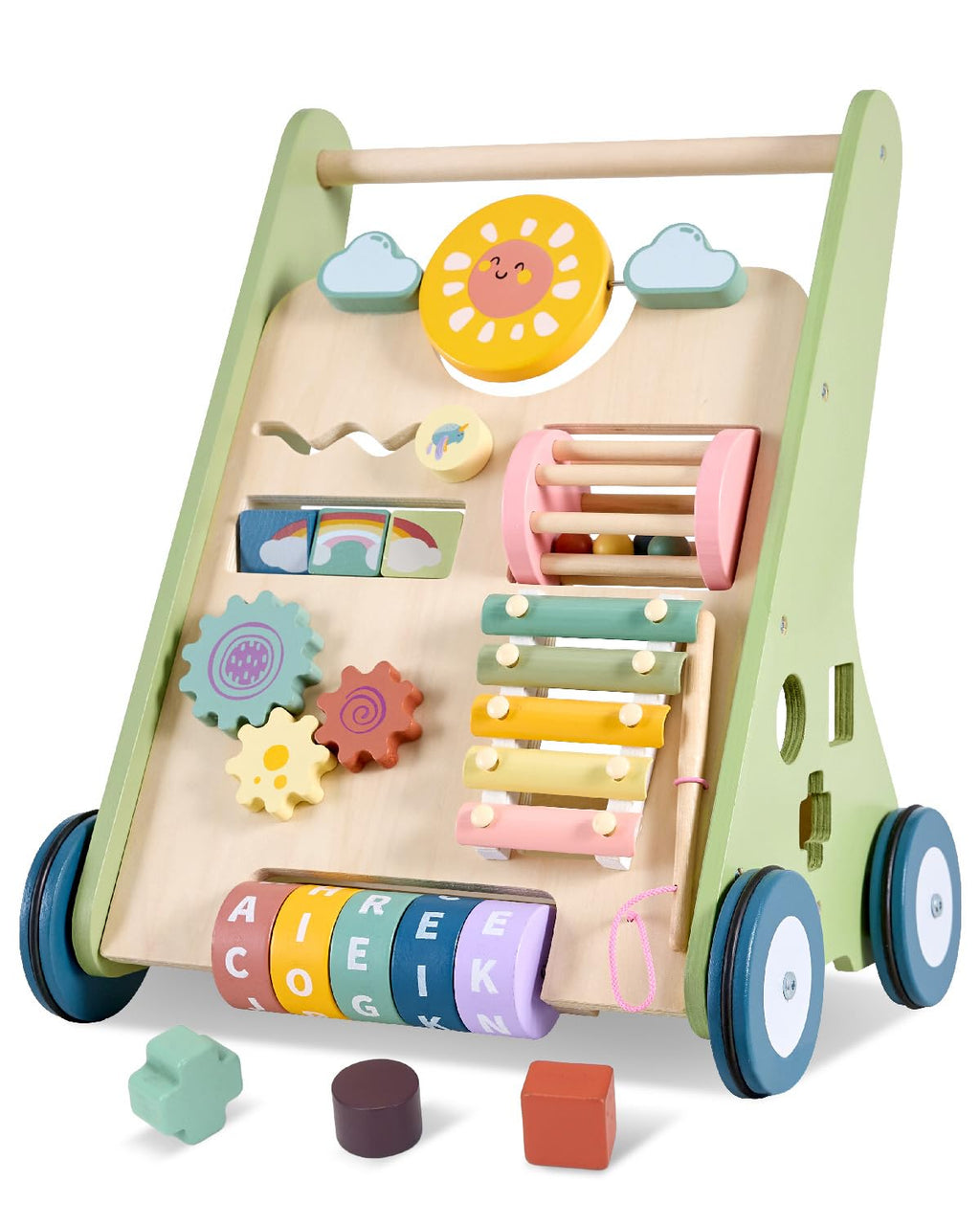Wooden Baby Push Walker I950832