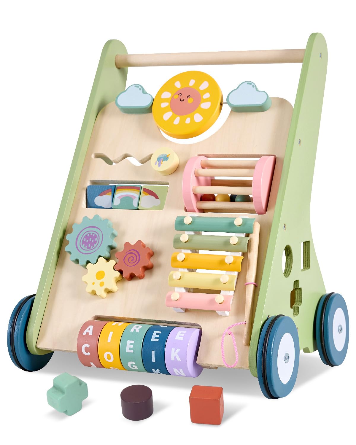 Wooden Baby Push Walker I950832