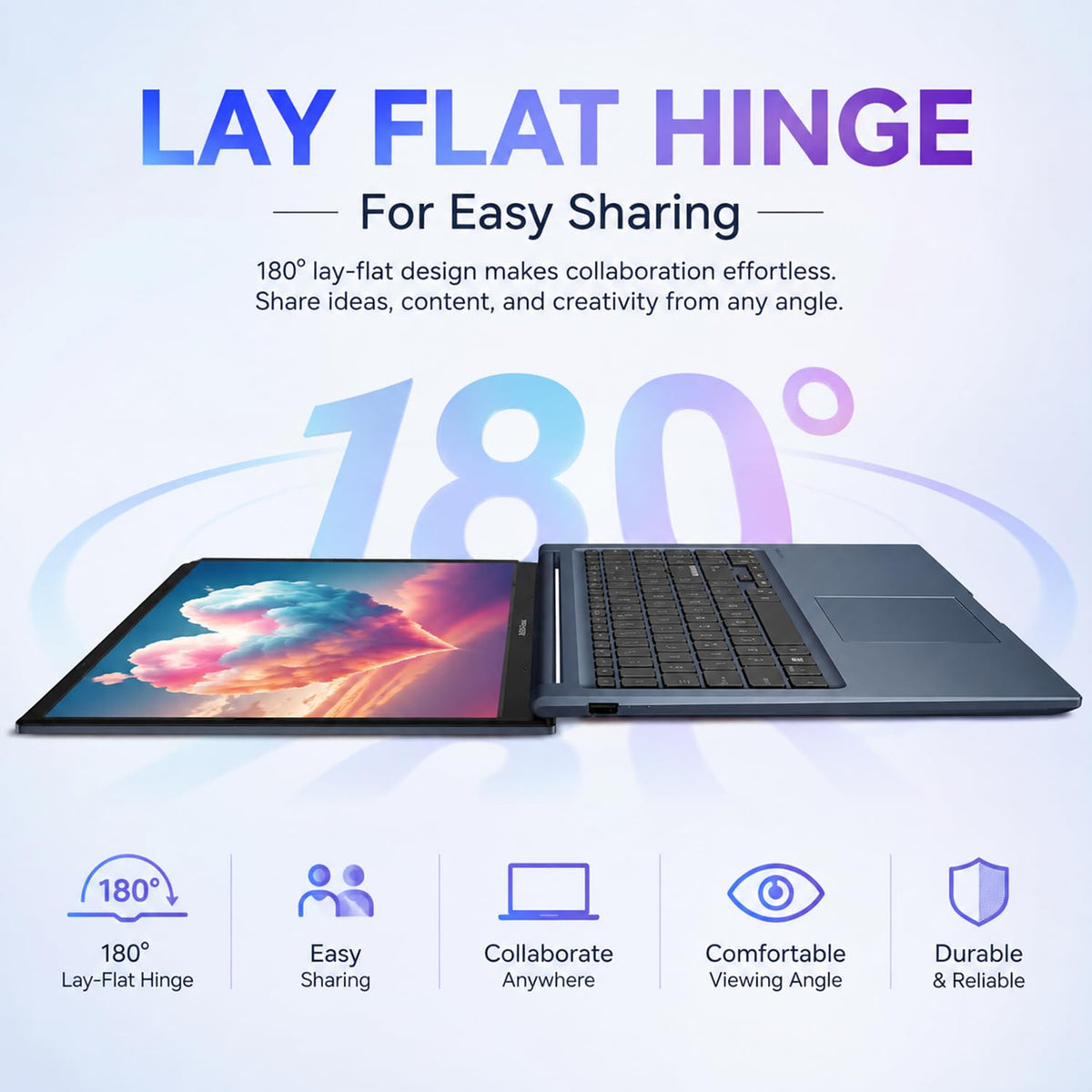 15.6" FHD IPS Intel Core 3 16GB DDR5 256GB SSD Laptop H9613