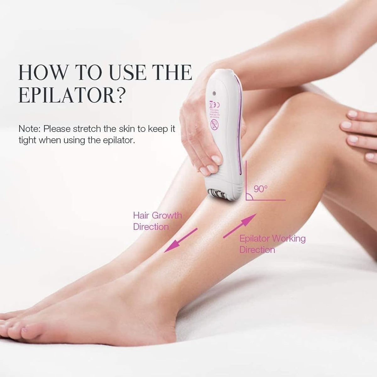 Epilator for Women Face Legs Bikini K8955