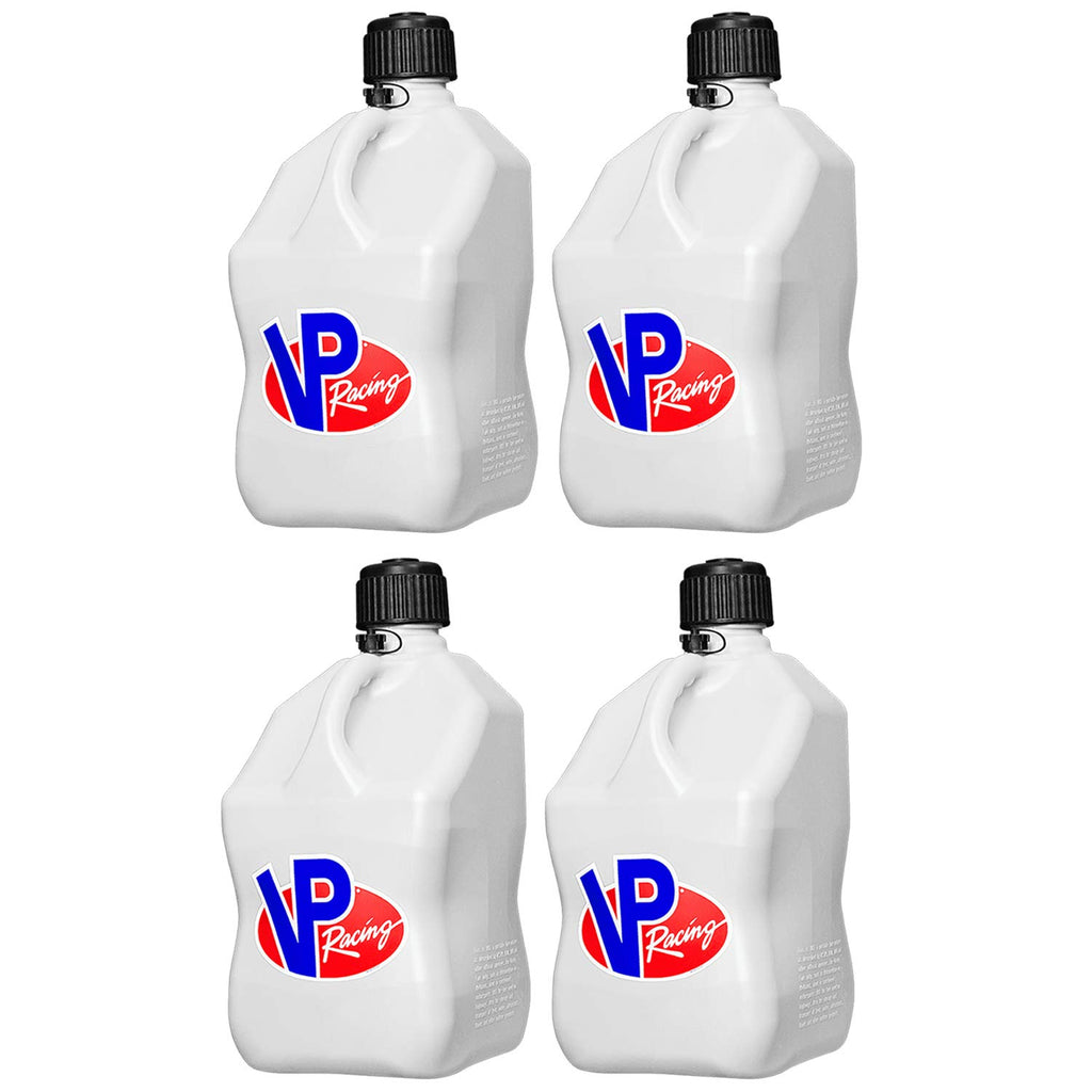 White Square Motorsport Container 5 Gallon 4 Pack M638