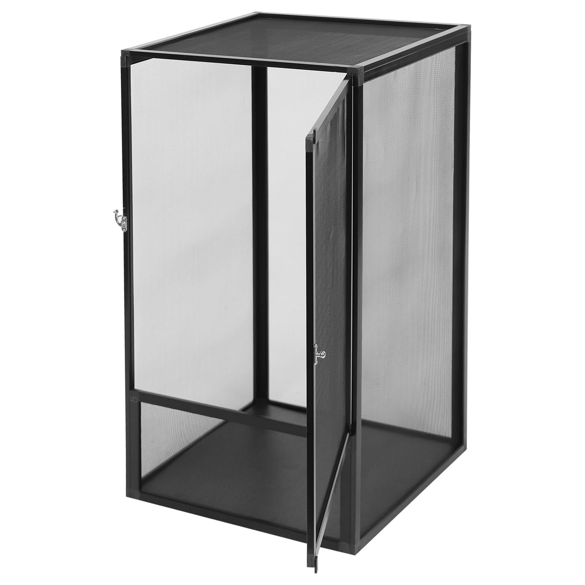 Terrarium Enclosure with Mesh Top and Locking Latch F18941