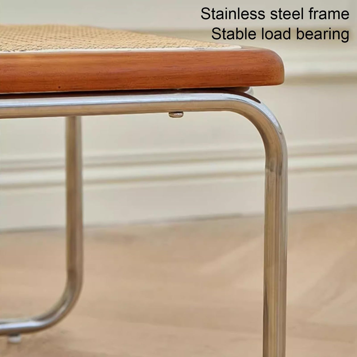Mid Century Modern Coffee Table Set of 2 Square Metal Base E862801