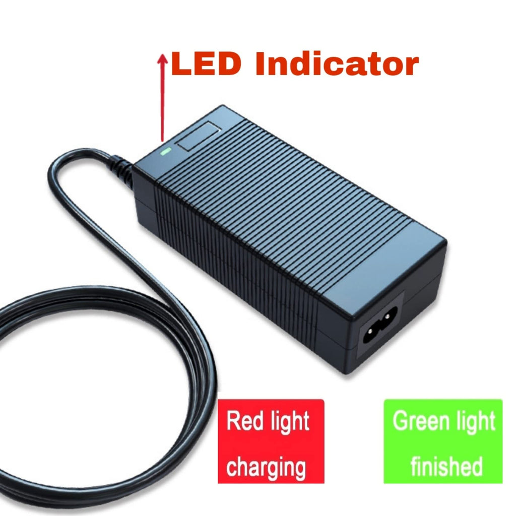 42V 2A/1.5A Universal 5 Plugs Fast Electric Charger for 36V Lithium Battery L48480