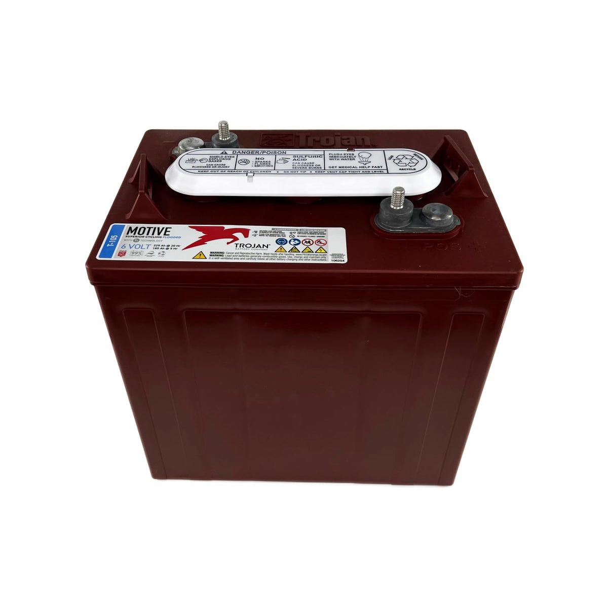 6V 225Ah Deep-Cycle Flooded Battery Pack of 4 O65596