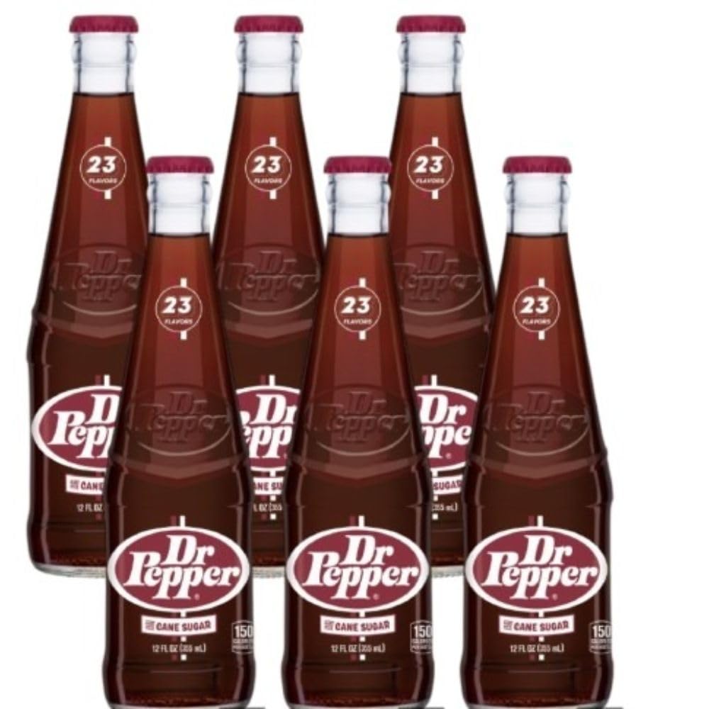 Real Sugar Soda 12 Oz Glass Bottle Pack of 6 U469