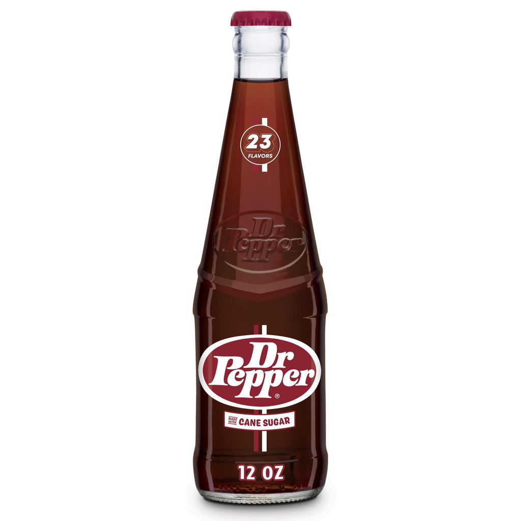 Real Sugar Soda 12 Oz Glass Bottle Pack of 6 U469