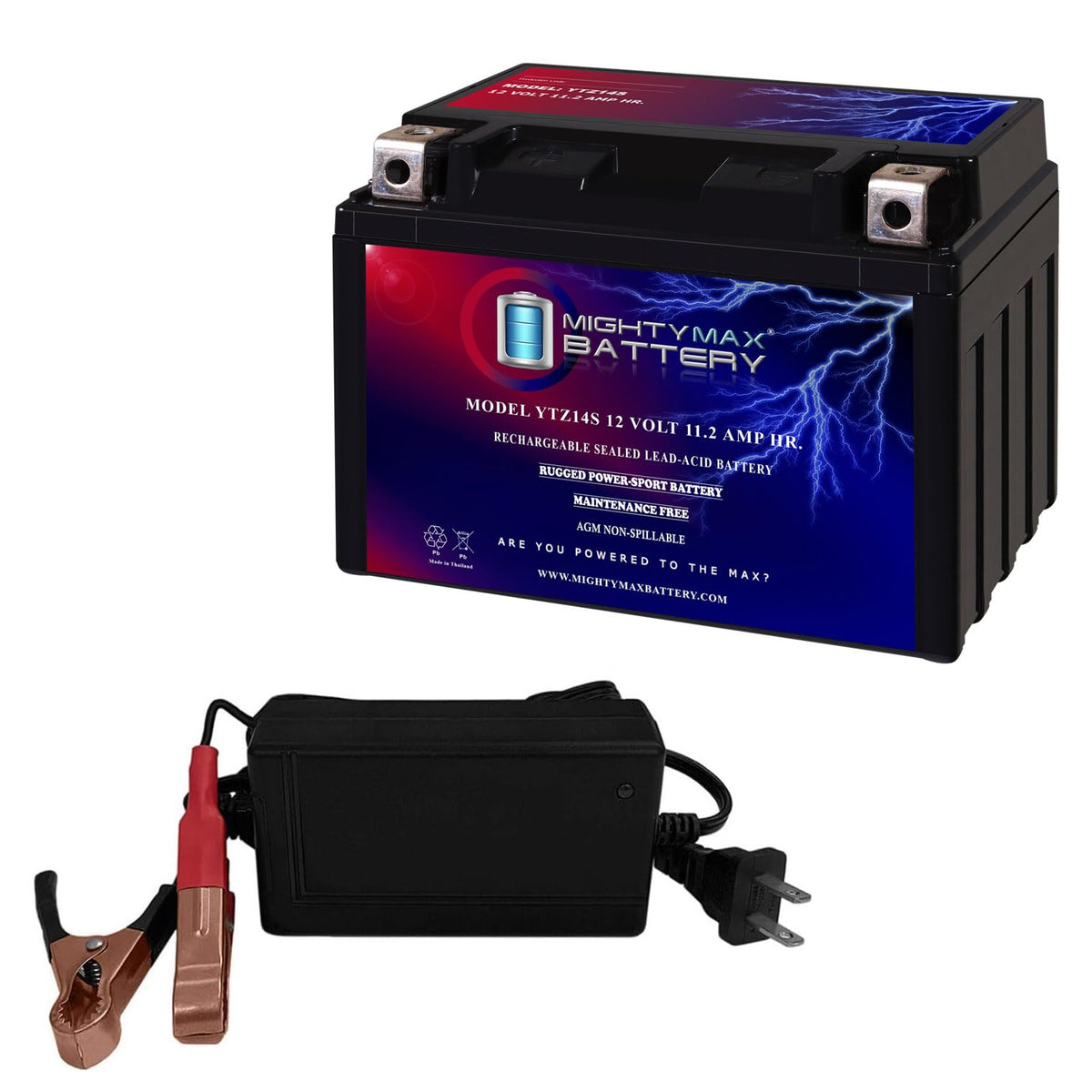 12V Battery with Charger X5123