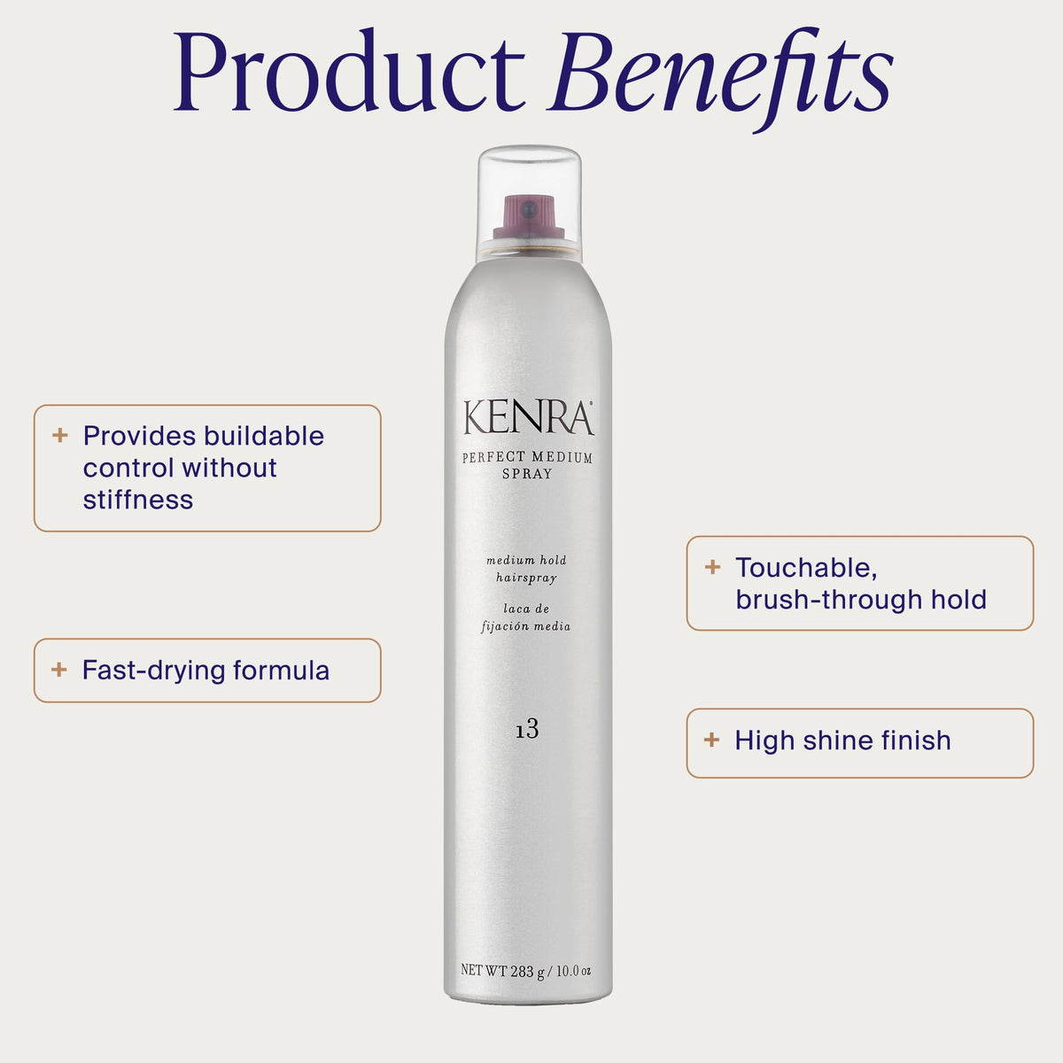 Medium Hold Fast-Drying Hair Spray L3596