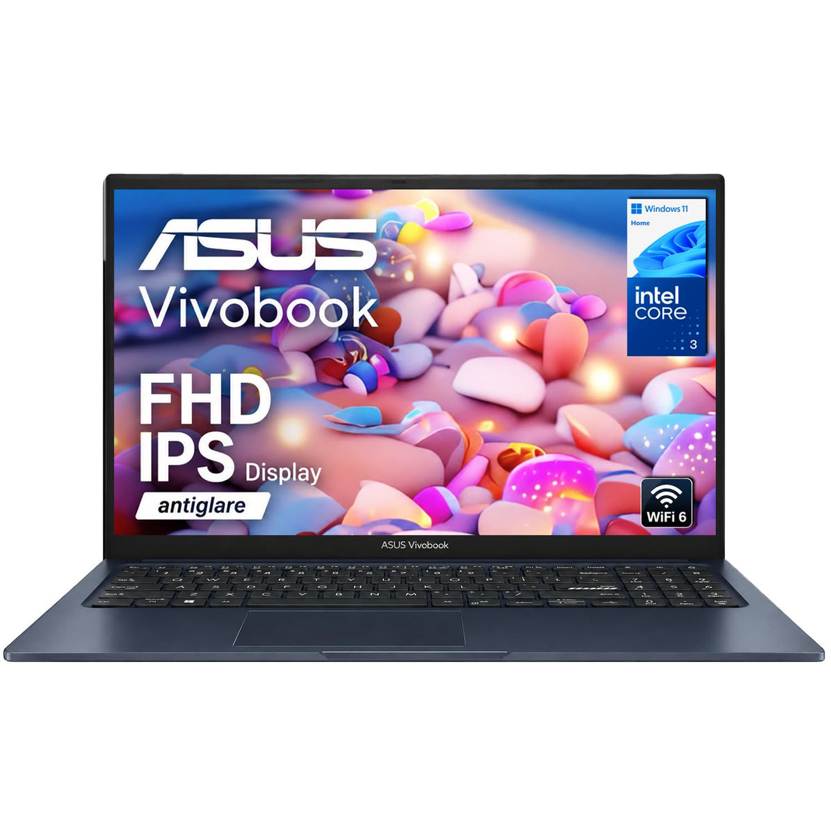 15.6" FHD IPS Intel Core 3 16GB DDR5 256GB SSD Laptop H9613