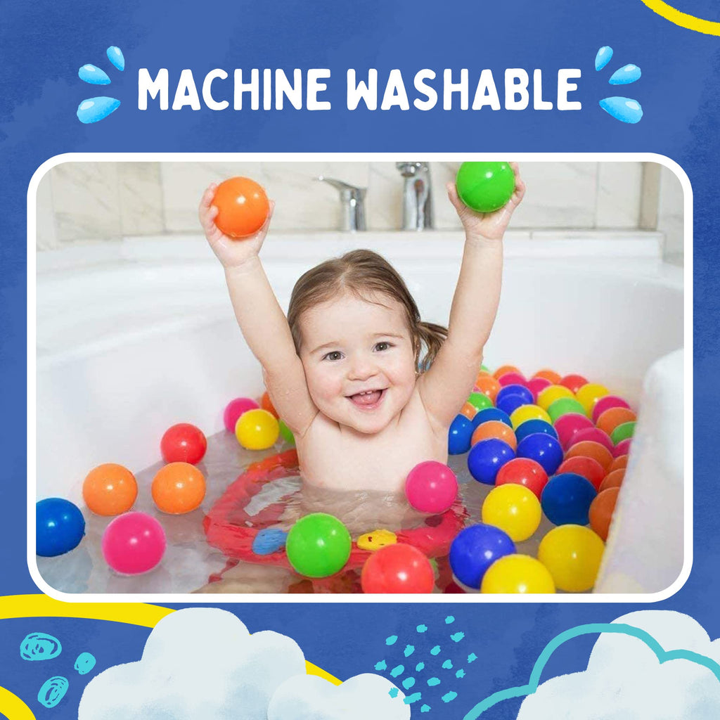 200 Count Plastic Ball Pit Balls S563