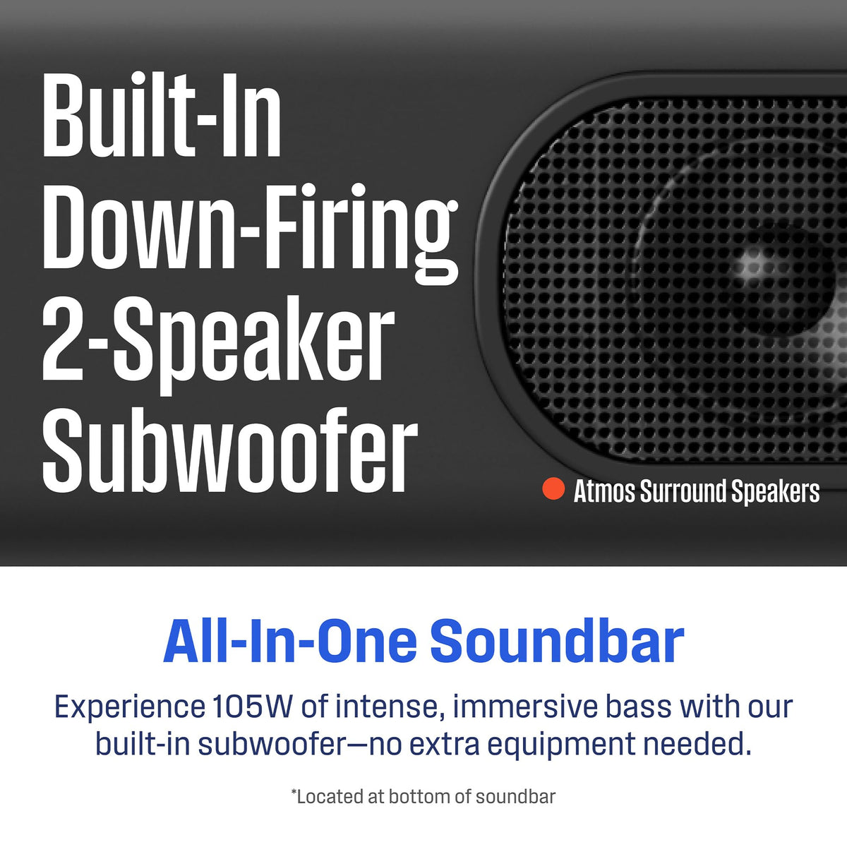 4K 50 Inch TV and 3.1.2 Sound Bar R467