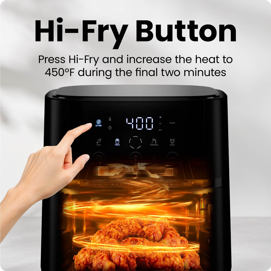 6 QT Compact Nonstick Air Fryer W2851