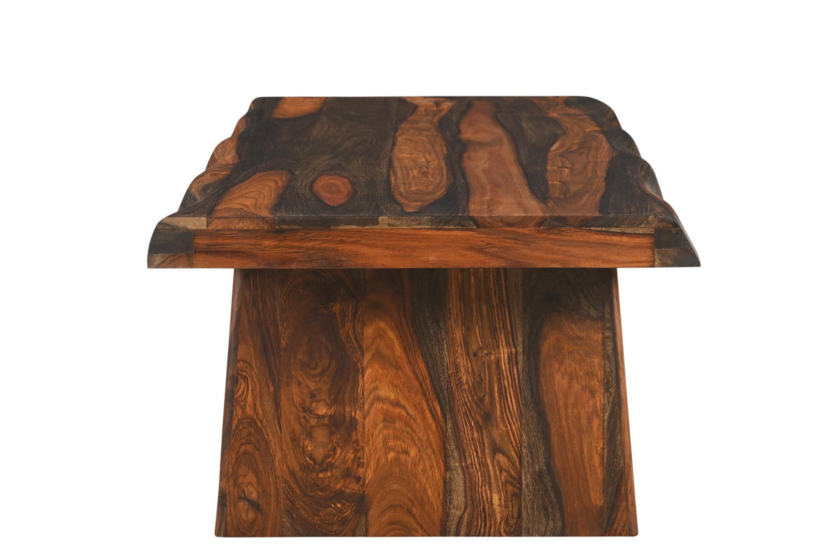 Live Edge Solid Wood Coffee Table U8961