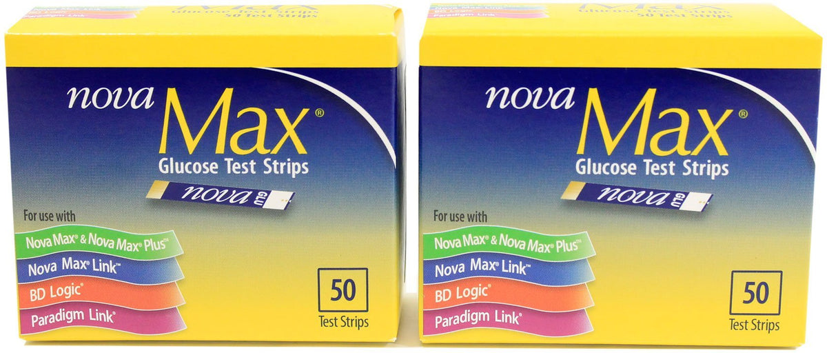 Glucose Test Strips 50 ct Pack of 2 F258