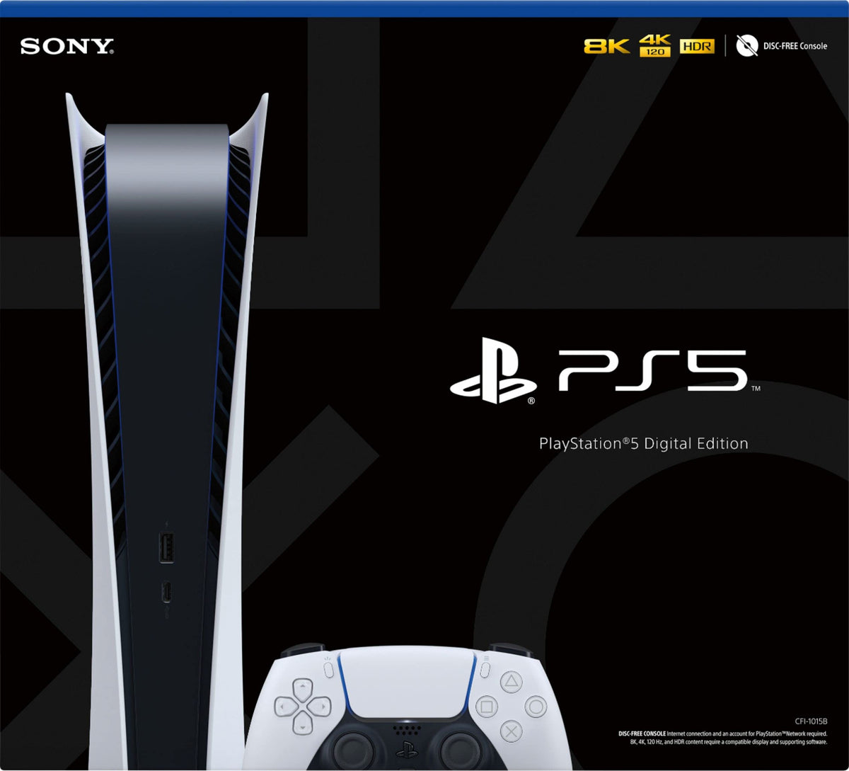 Play Station 5 Digital Edition Console J57542