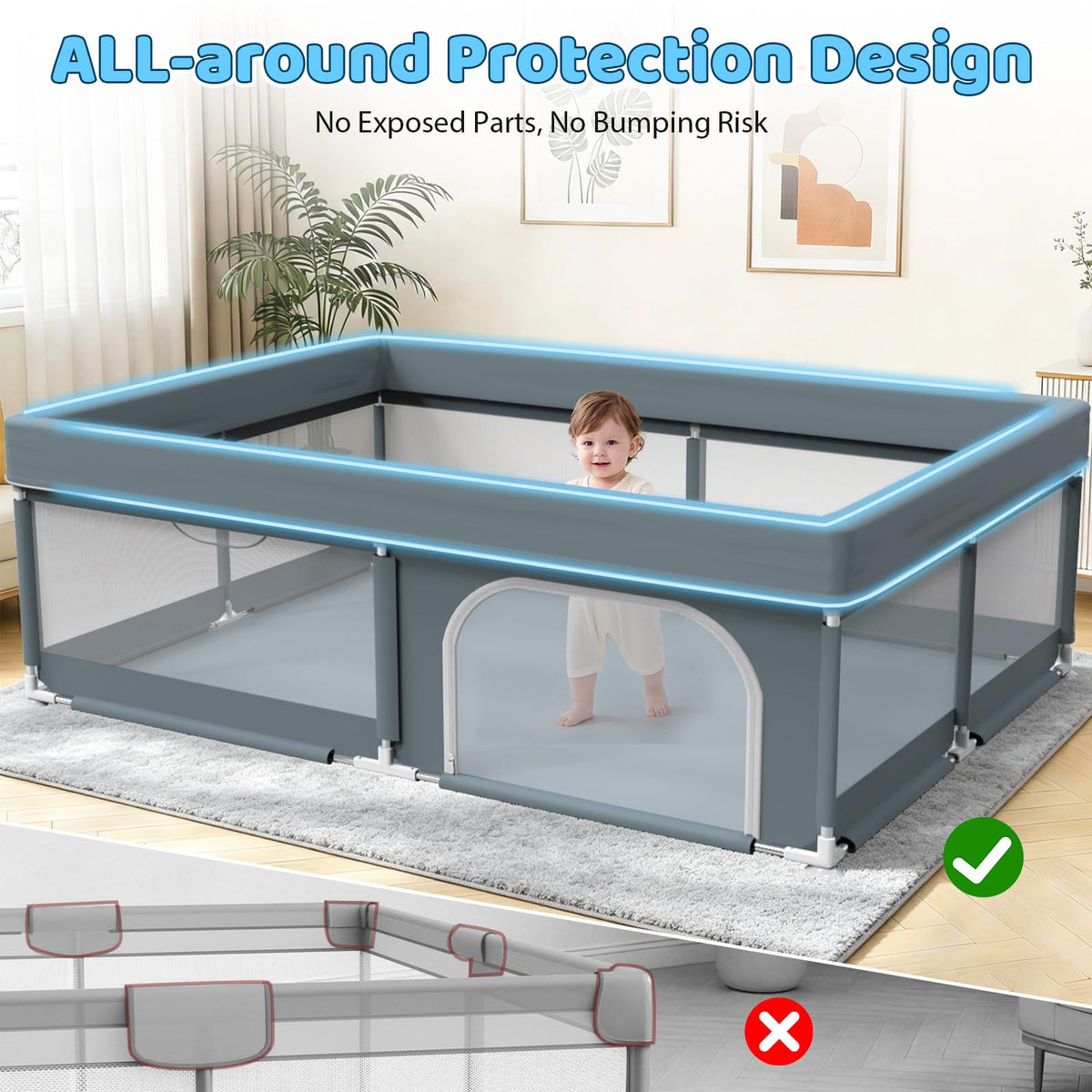 Large Baby Playpen W483