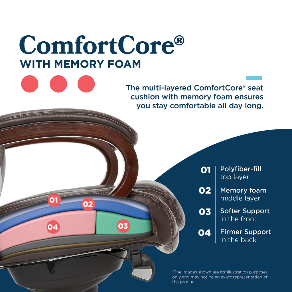 Executive Ergonomic Office Chair with Lumbar Support A440