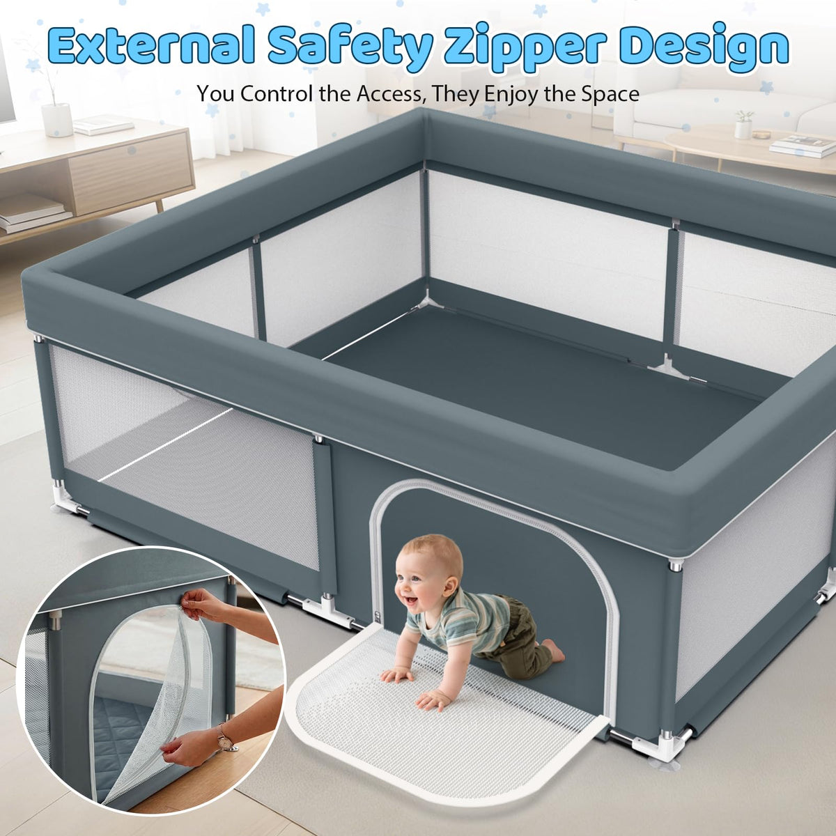 Large Baby Playpen W483