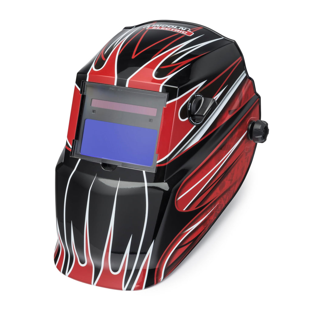 Red Welding Helmet S649