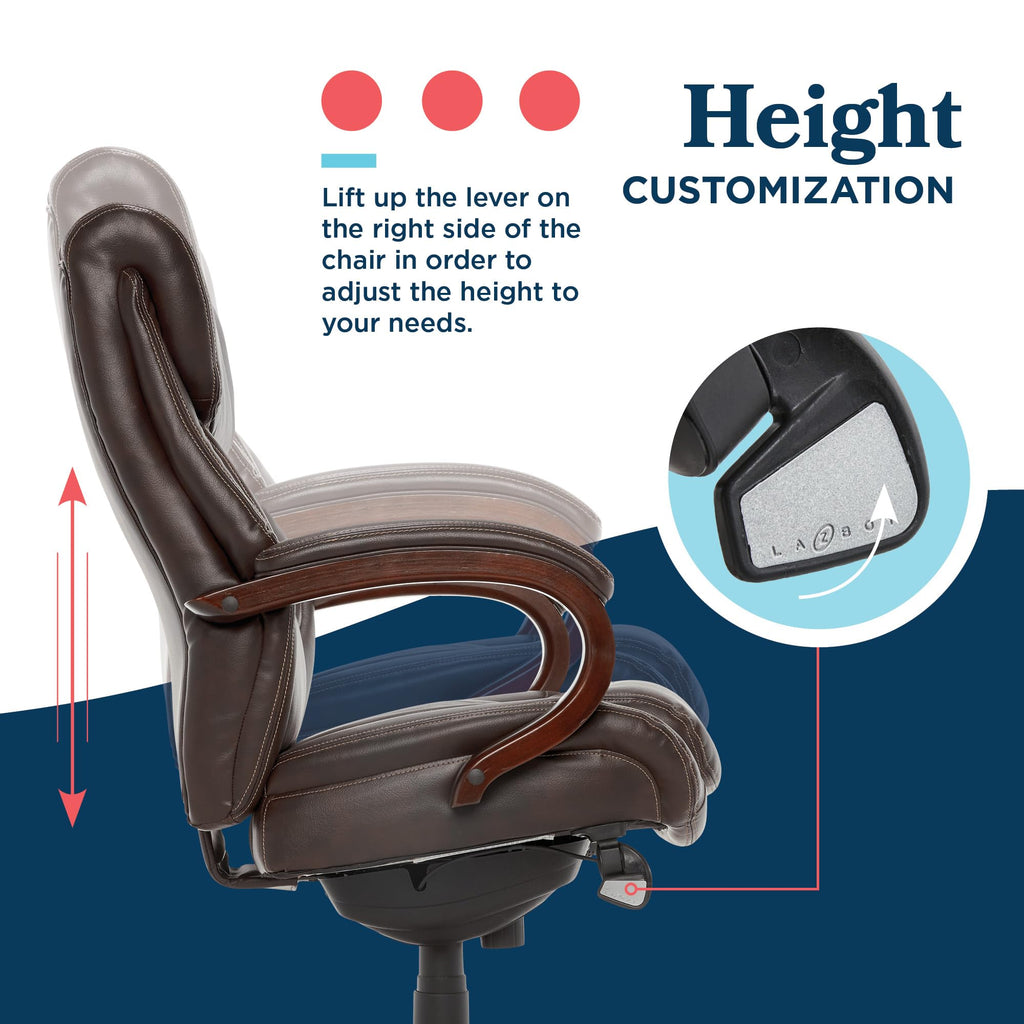 Executive Ergonomic Office Chair with Lumbar Support A440