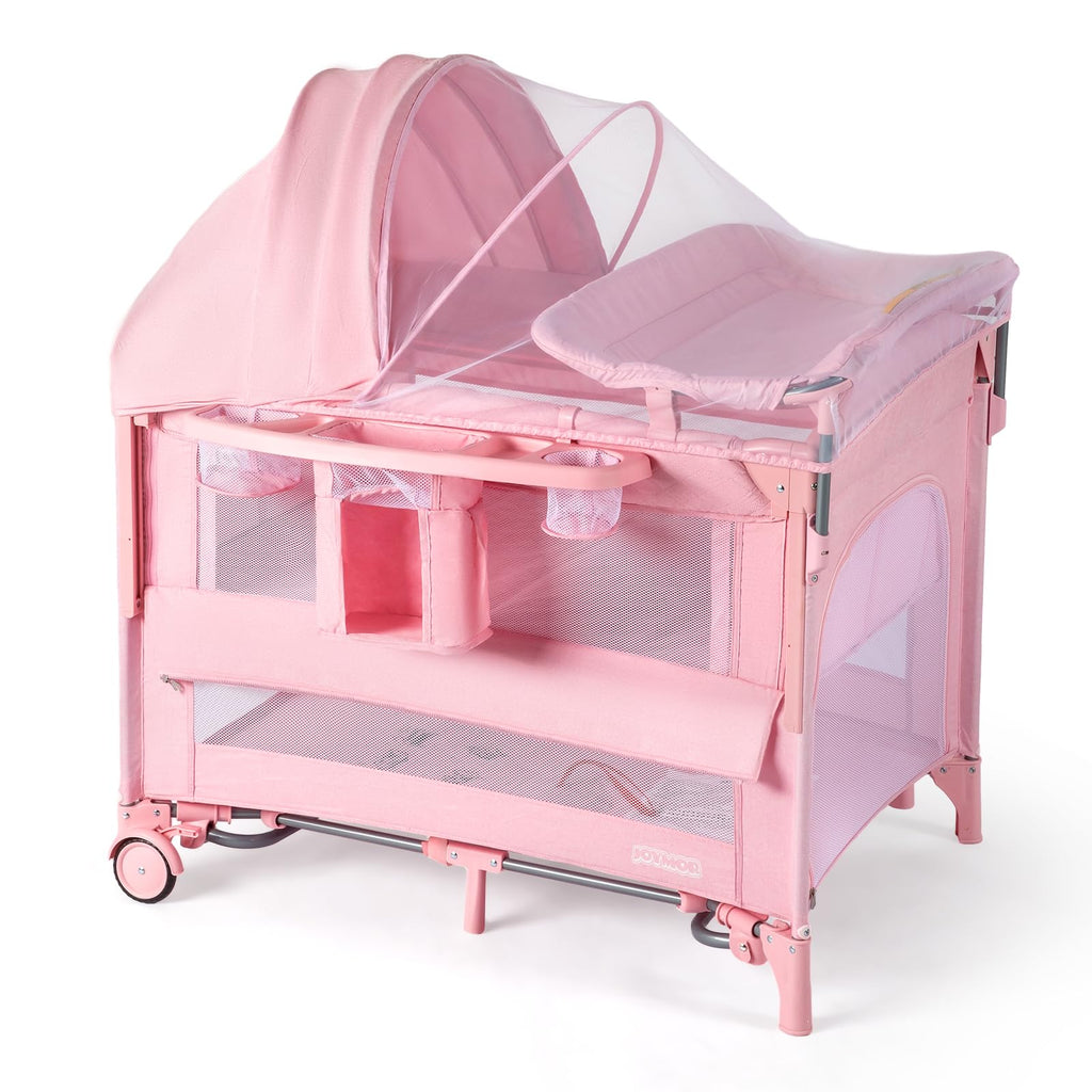 9 in 1 Bedside Bassinet with Changing Table A7702