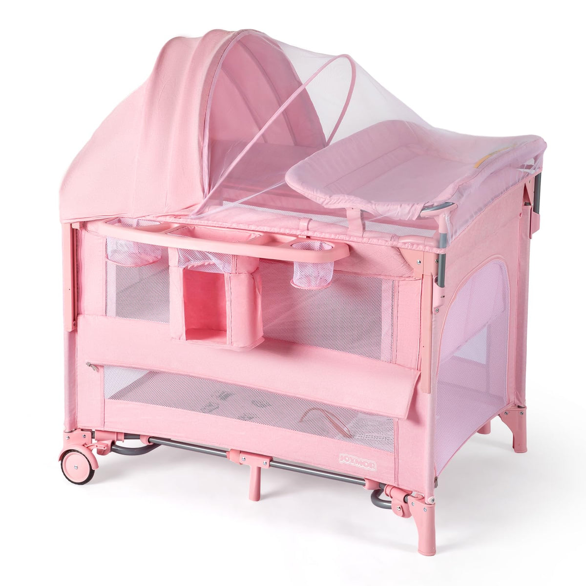 9 in 1 Bedside Bassinet with Changing Table A7702
