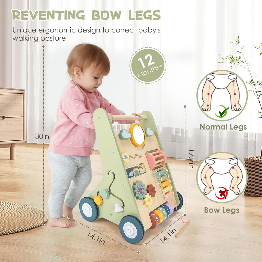 Wooden Baby Push Walker I950832