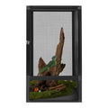 Terrarium Enclosure with Mesh Top and Locking Latch F18941