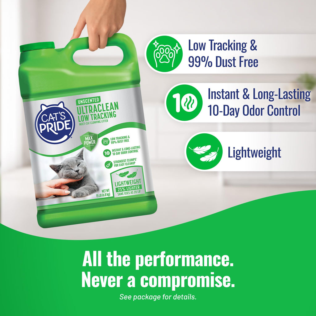Unscented Clumping Litter 15lb L756