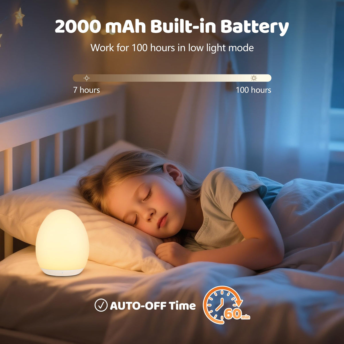 7 Colors Changing Night Light H7115