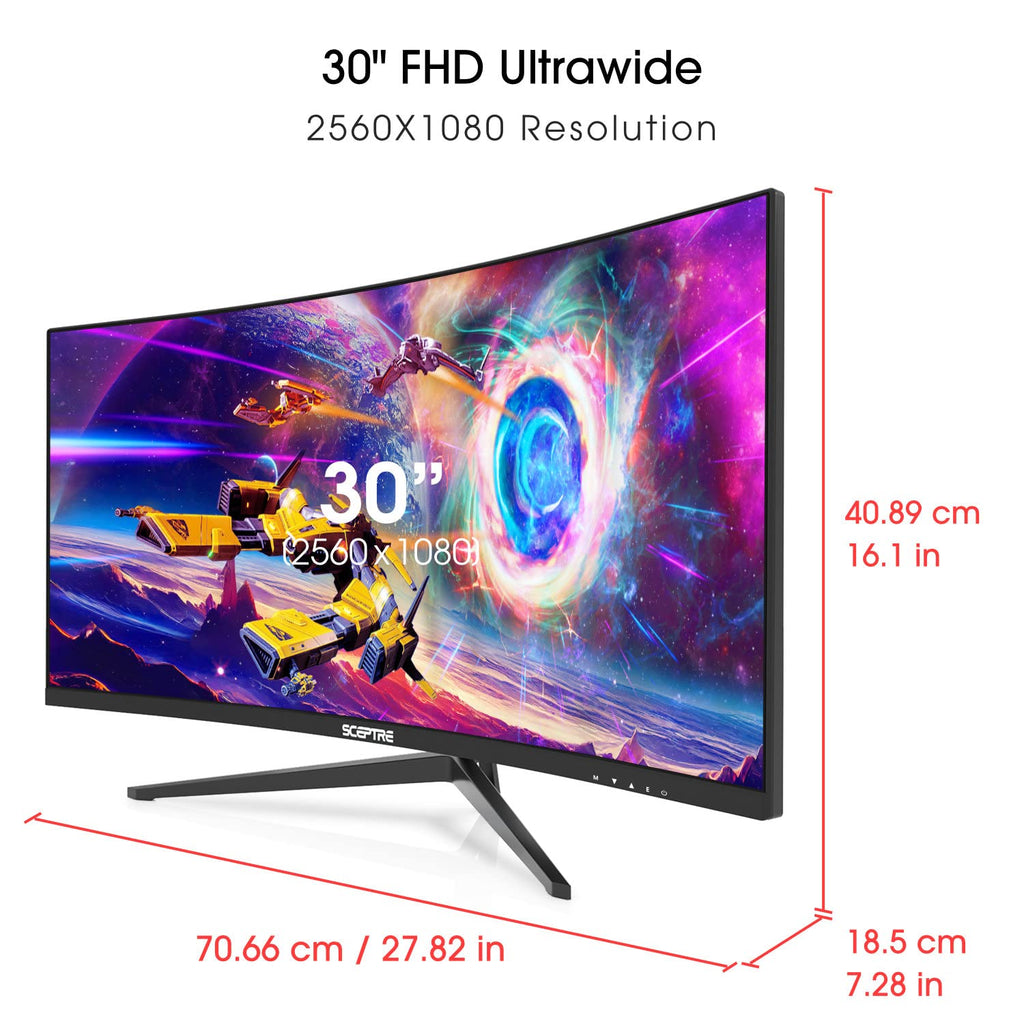 30-inch Curved Ultra Wide Gaming Monitor 200Hz C4051