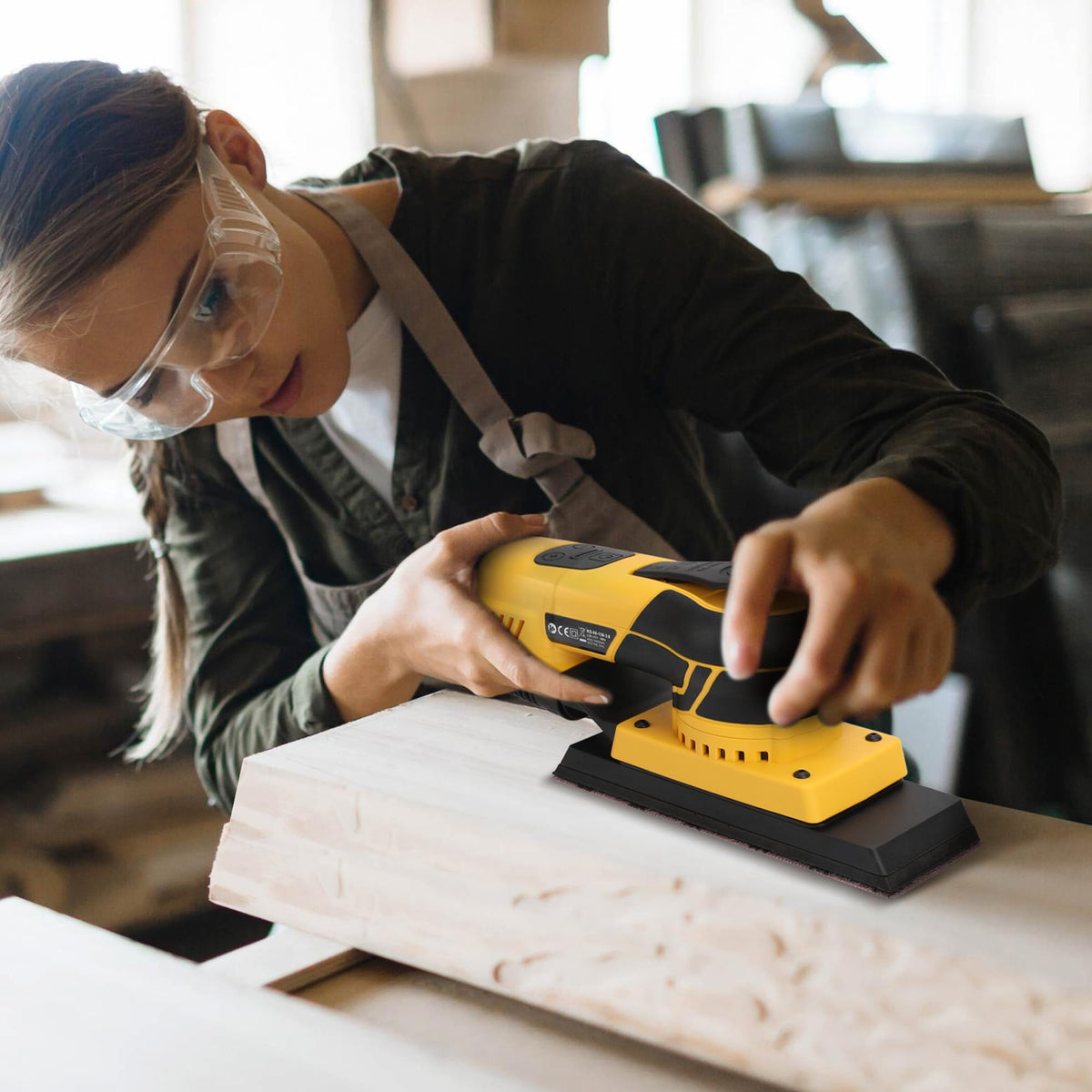350W 3A Electric Random Orbital Sander T219
