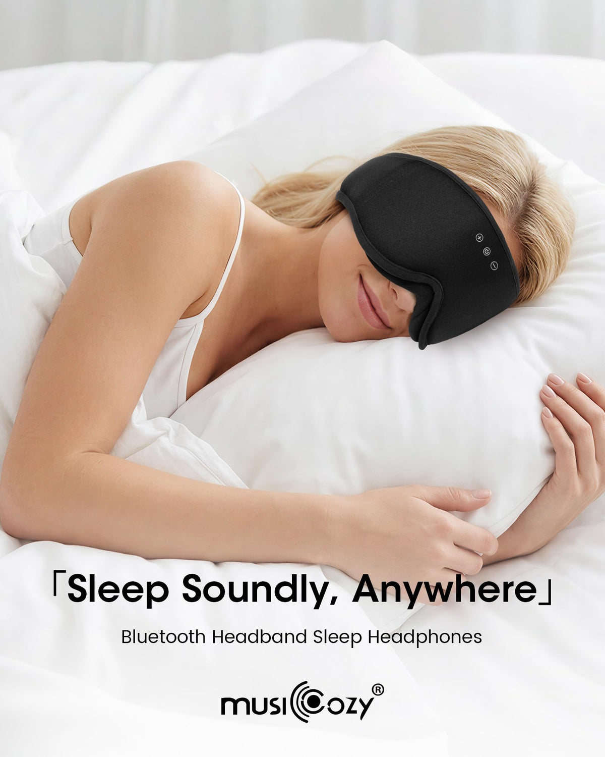 Sleep Mask Bluetooth Headphones P3040