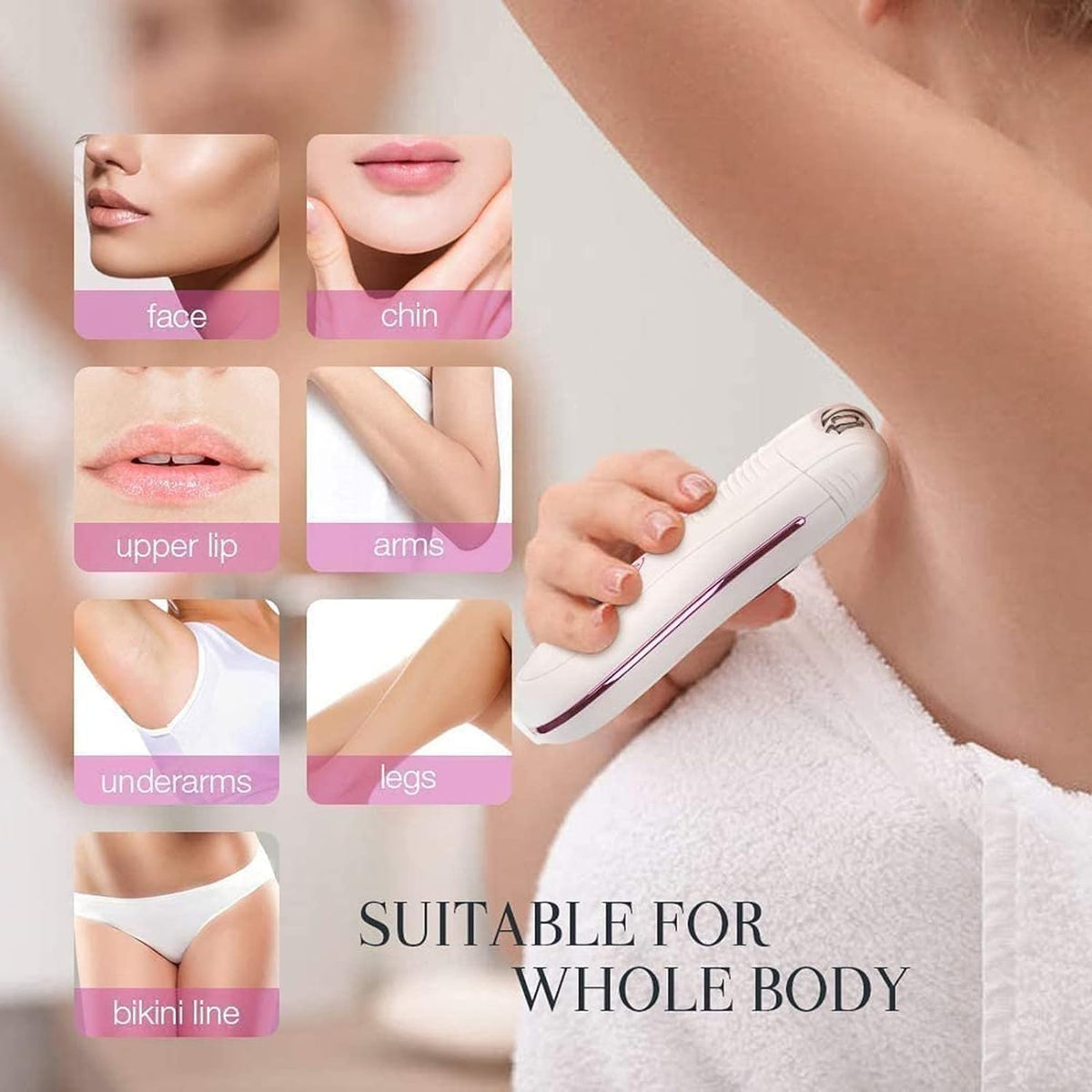 Epilator for Women Face Legs Bikini K8955