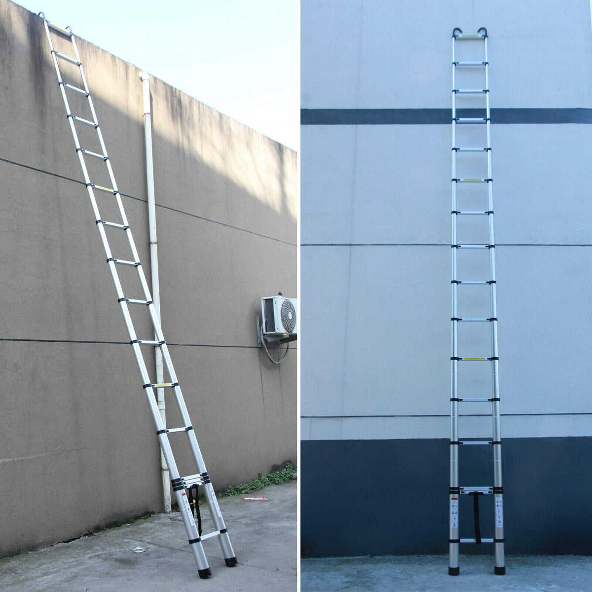 20.34 FT Aluminum Telescoping Extension Ladder 330lbs Capacity R431500