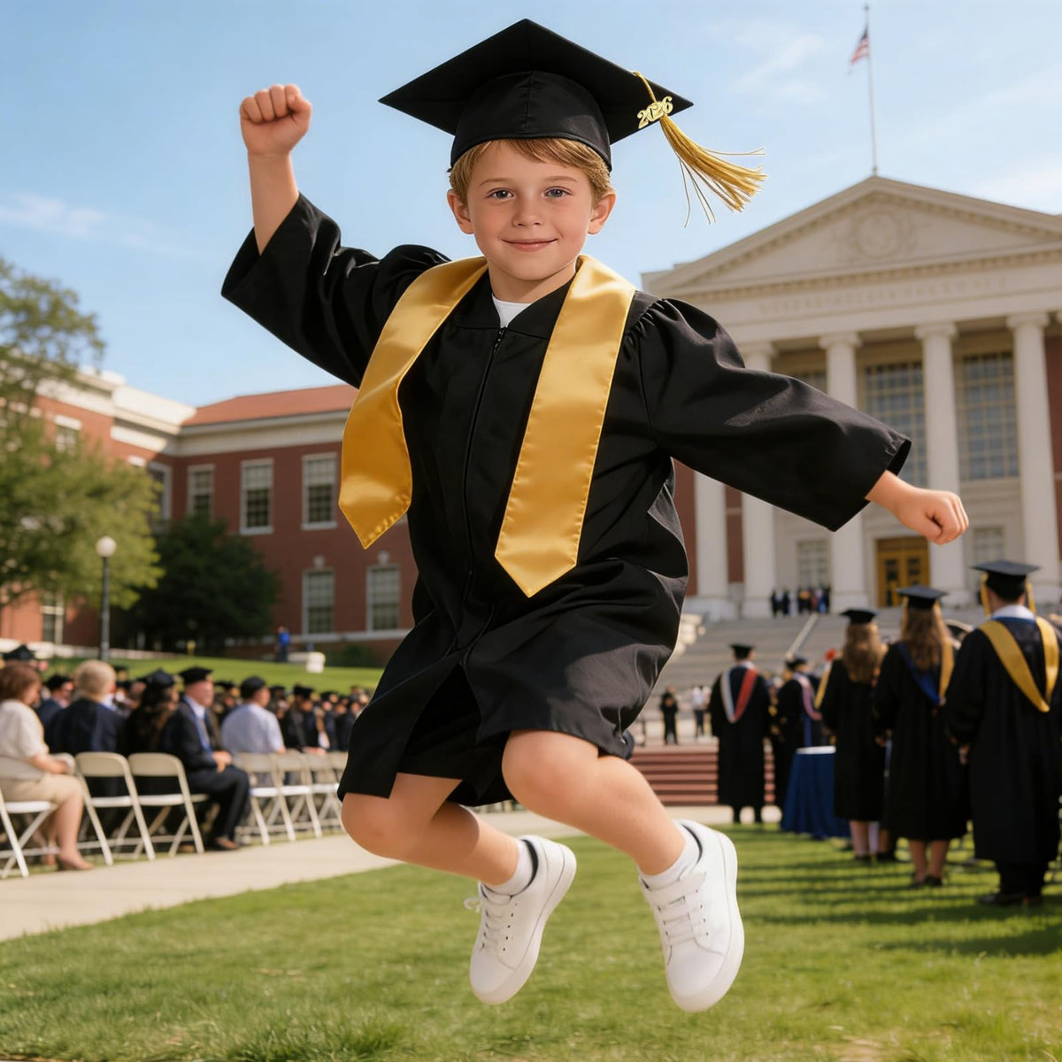 Graduation Cap and Gown Set with Tassel Z561168
