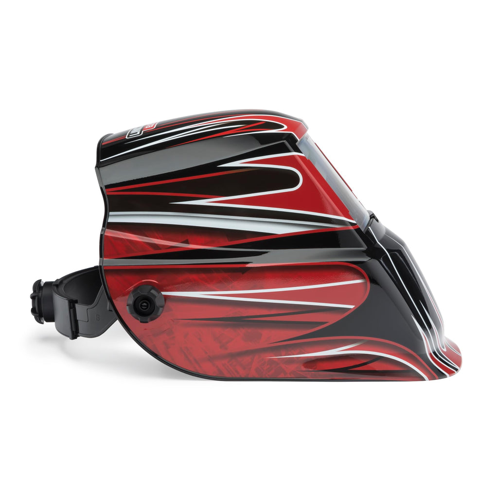 Red Welding Helmet S649