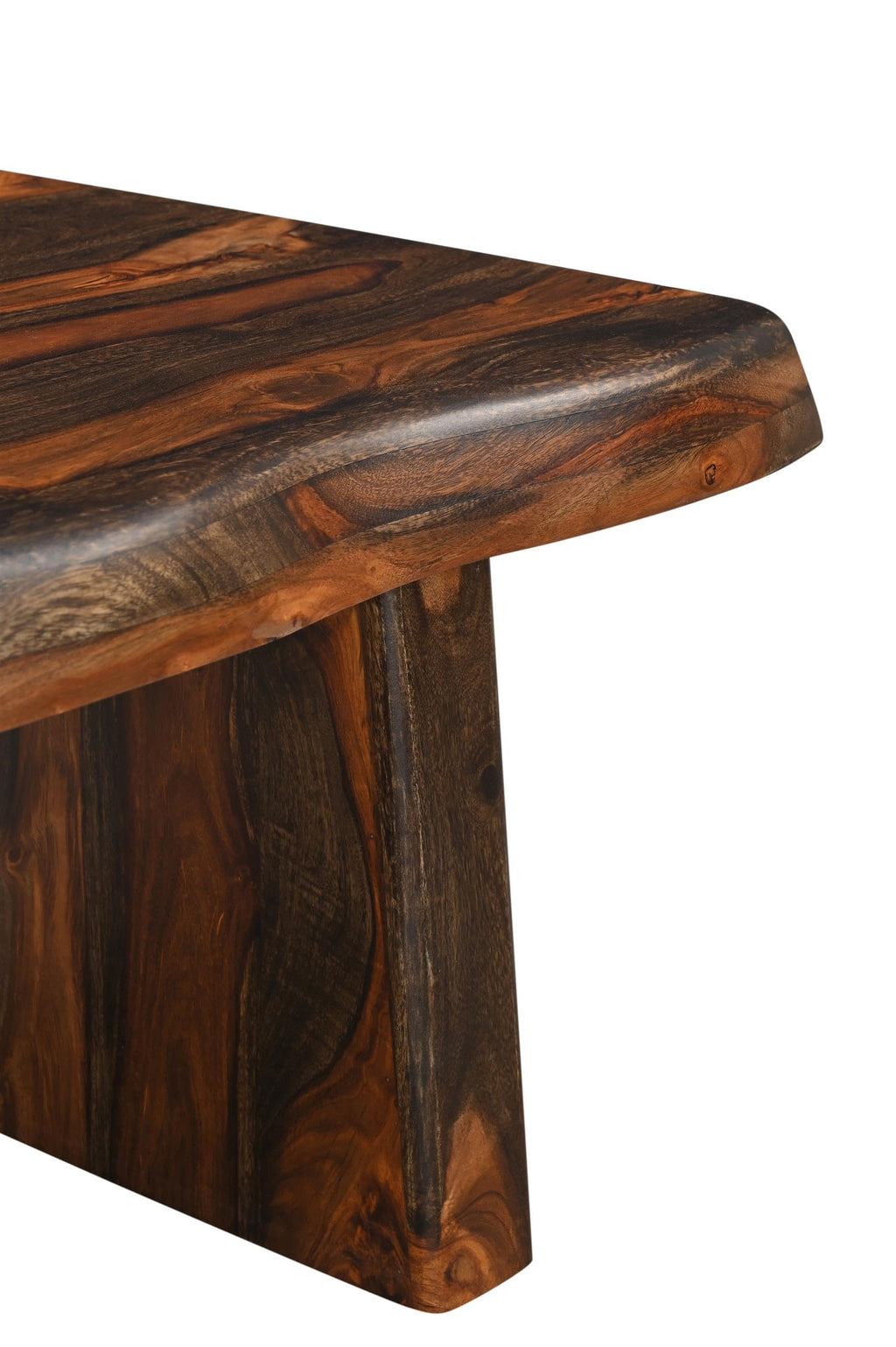 Live Edge Solid Wood Coffee Table U8961